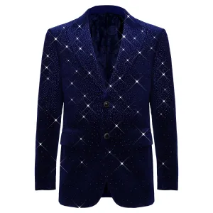 Midnight Star Blazer ROYAL/ROYAL Smooth Flat Collar
