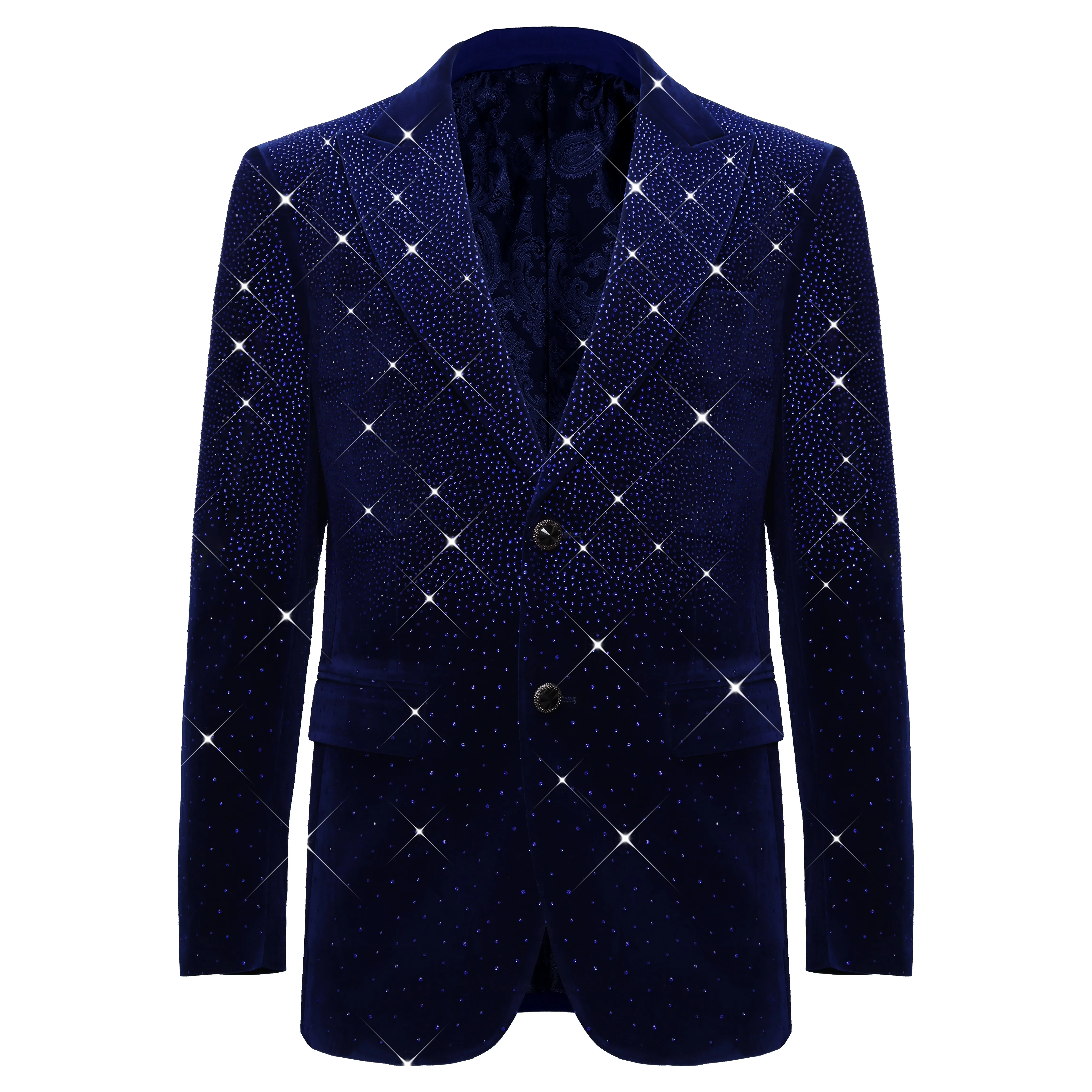 Midnight Star Blazer ROYAL/ROYAL Smooth Flat Collar