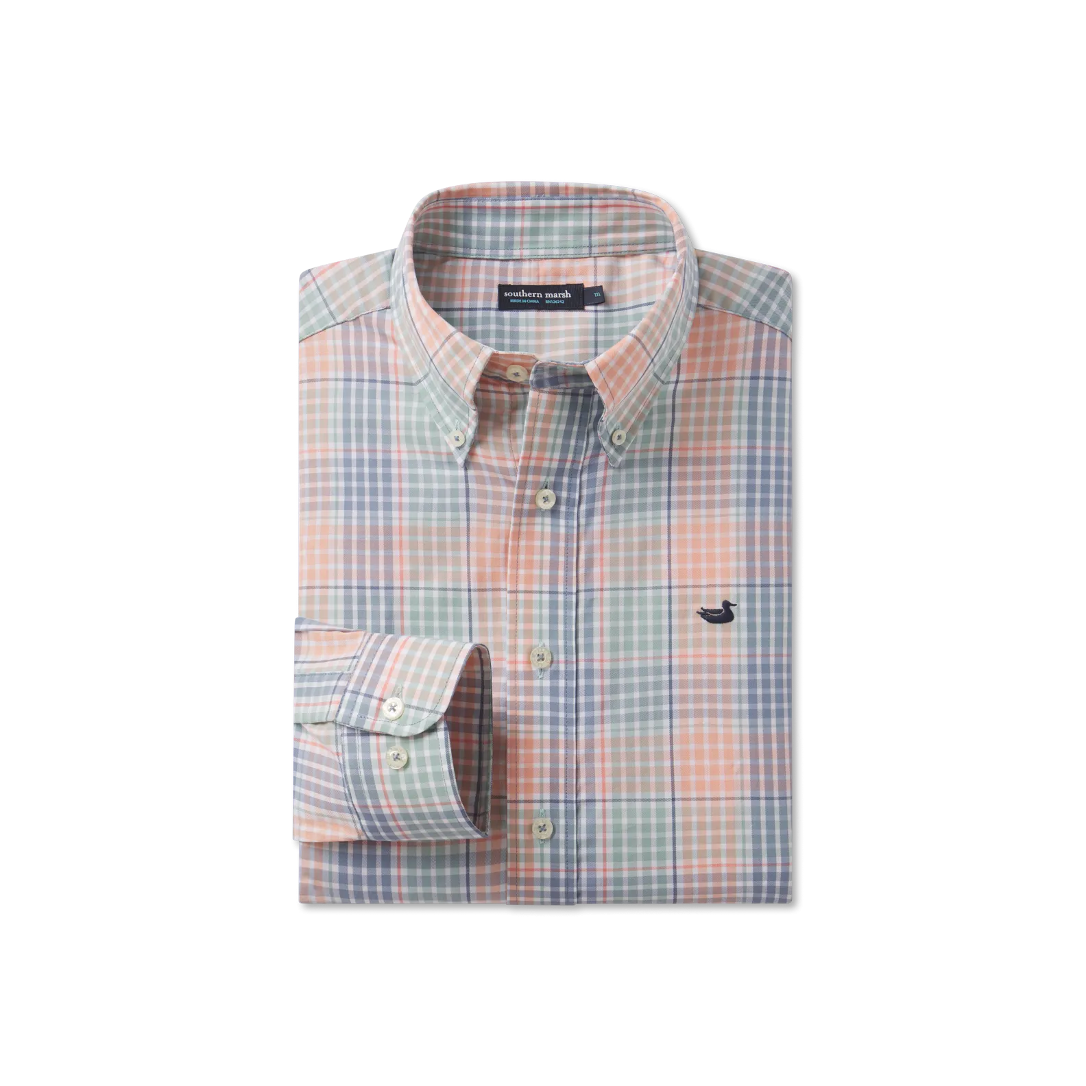 Miller Gingham Dress Shirt Everyday Essential Hypoallergenic Lining