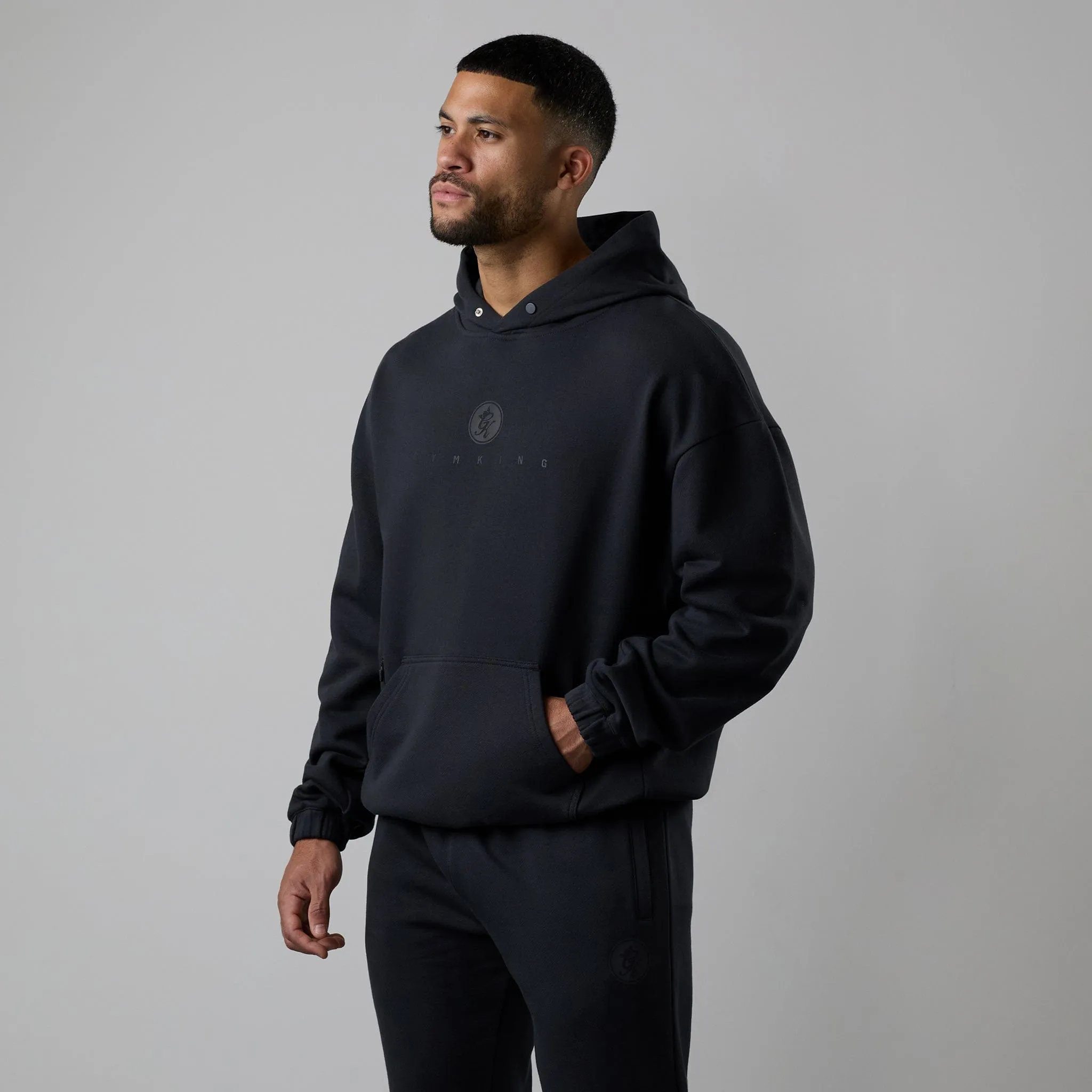 Minimalist Look Gym King Rebellion Pro Hood - Pewter