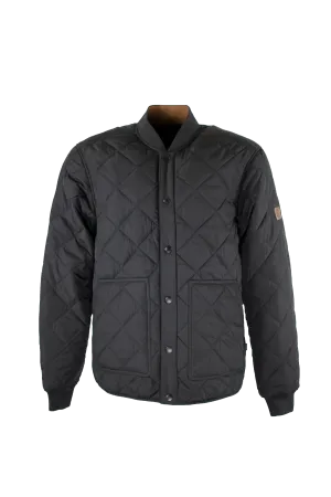 CompactPackaging MJ005 - Men's Keswick Quilted Jacket - BLACK
