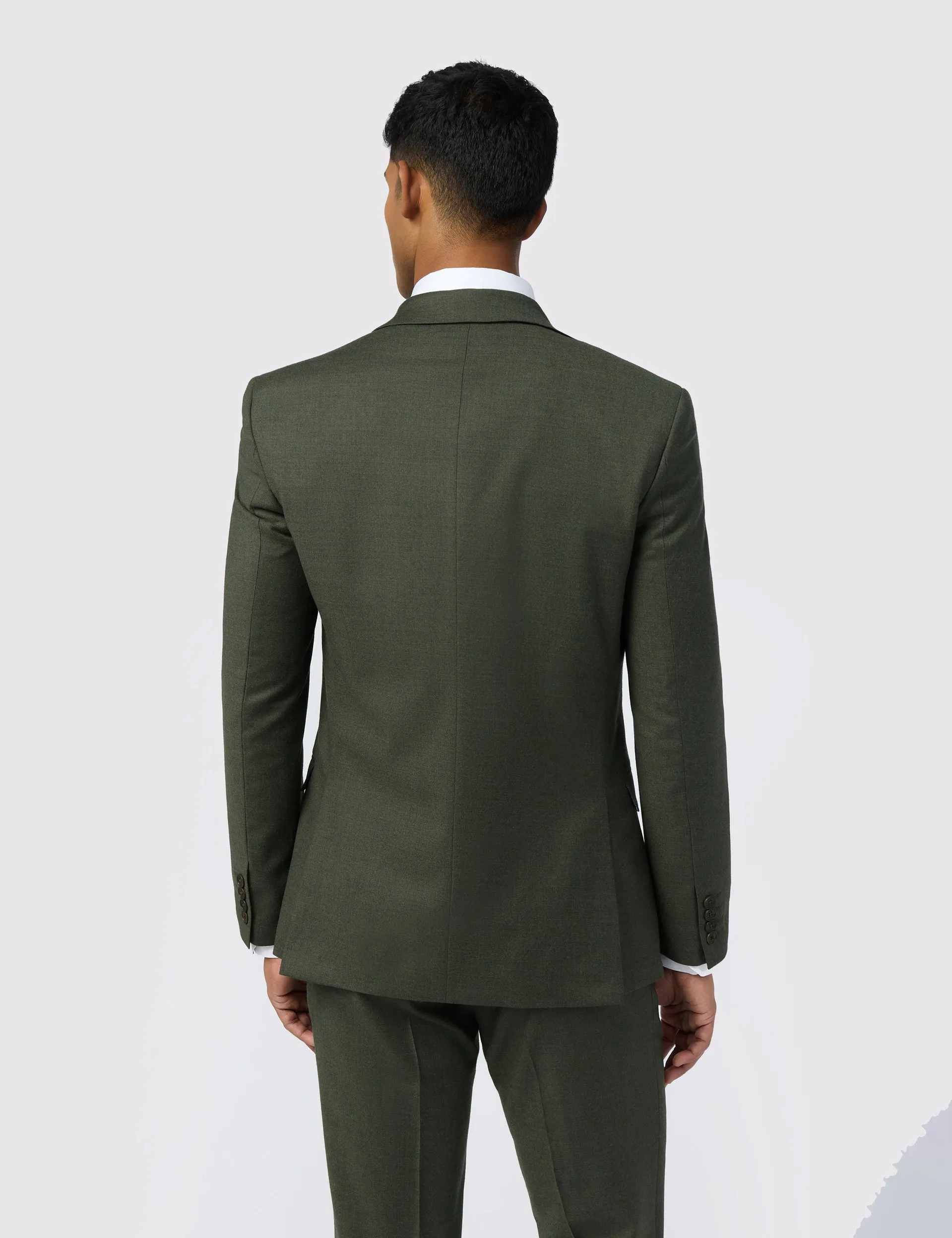 Ultra Soft Brushed Interior Anti Pilling Fabric LEARJ | GREEN