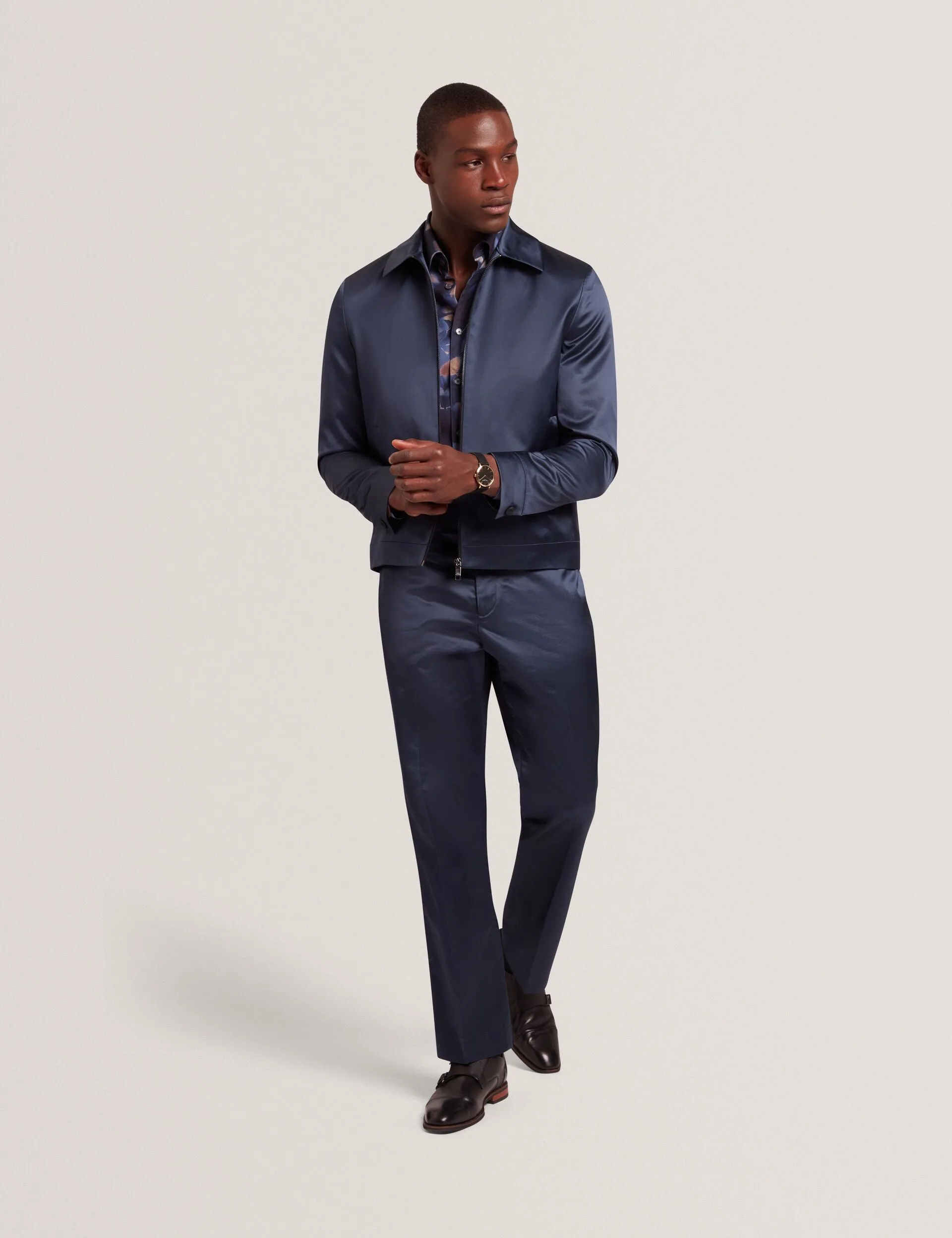 FLUIDJ | NAVY Anti Pilling Fabric