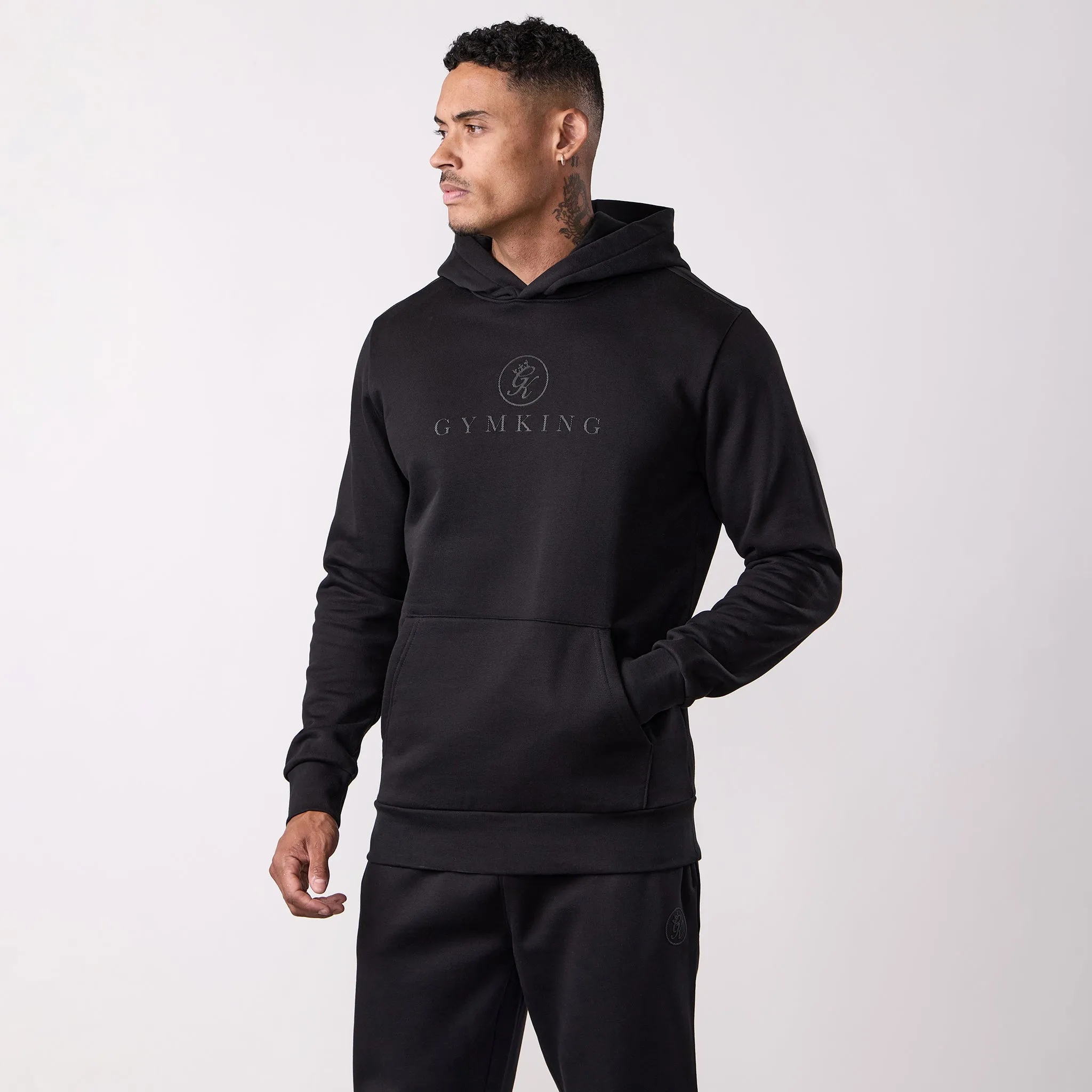 Gym Wear Cozy Hoodie Wear Gym King Pro V2 Hood - Black