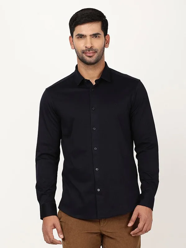 Team Building Men Solid Full Sleeve Cotton Shirt