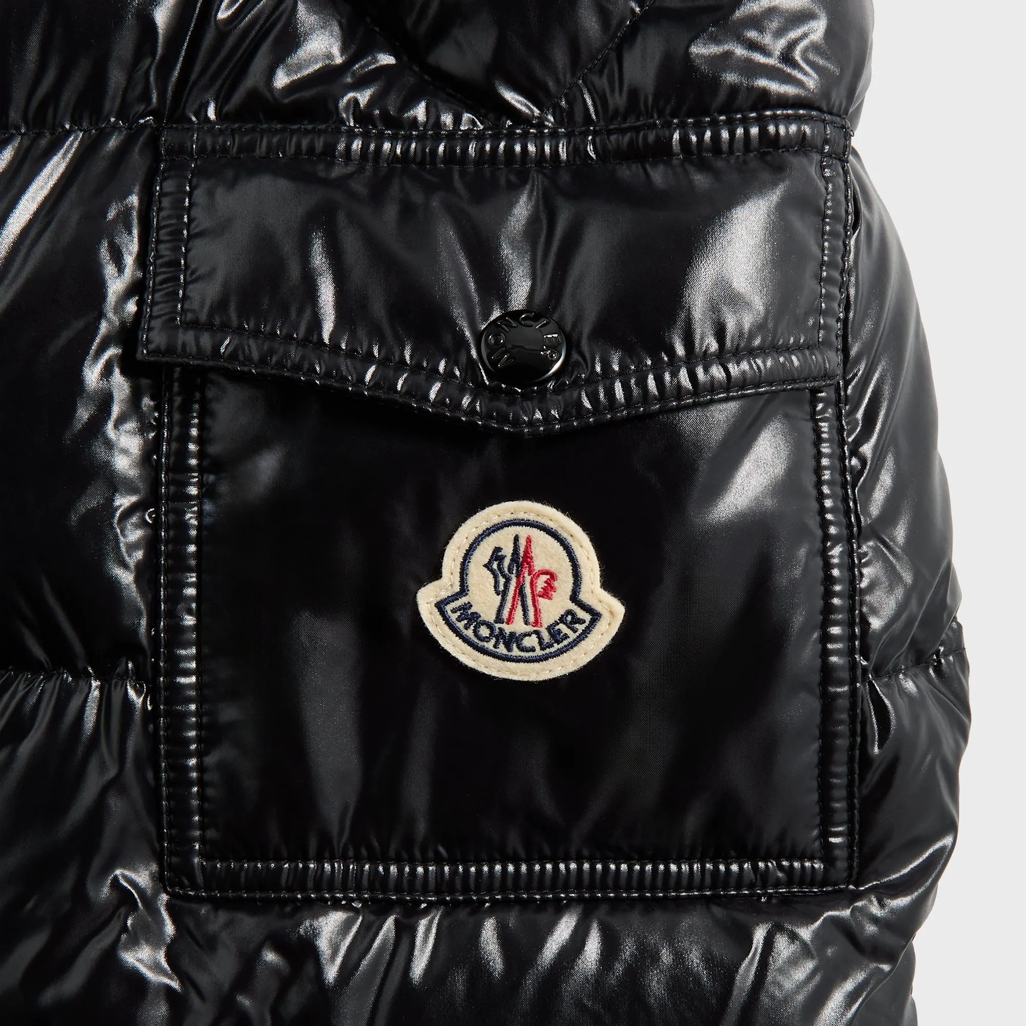 Moncler Maya Jacket - Black Crisp Detail