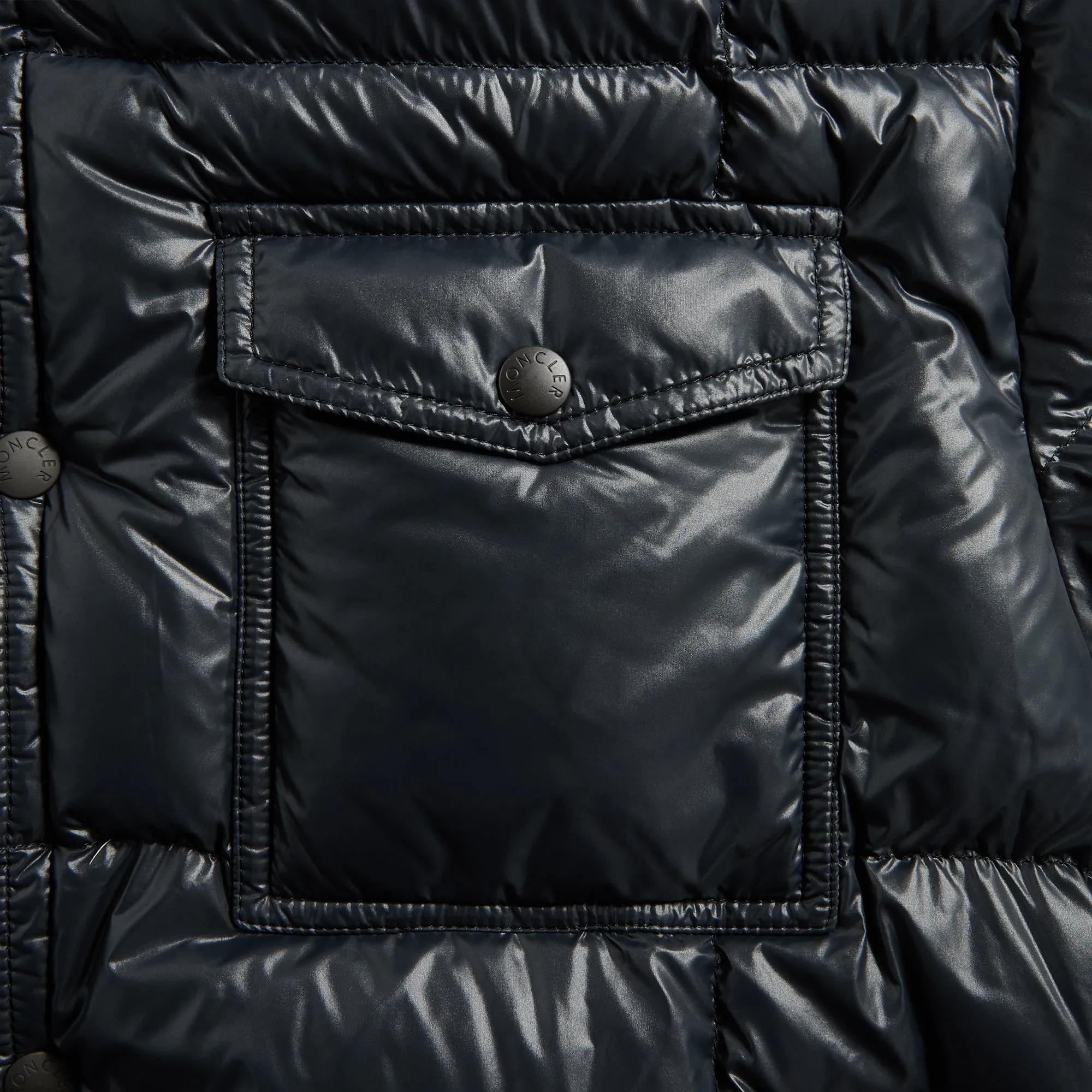 Moncler Serfanto Jacket - Black Monochrome Look