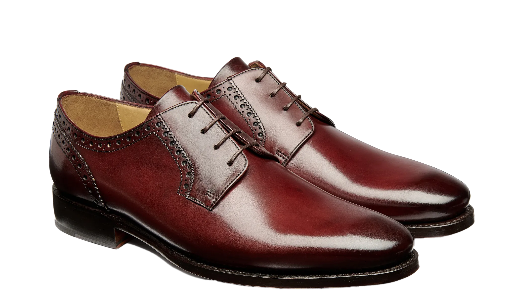 standard fit Morriston - Burgundy Calf