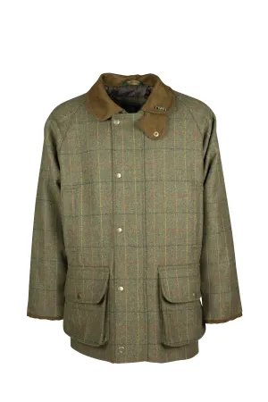 Soft Pants MT12 - Men's Braemer Shootong Coat- GREEN CHECK