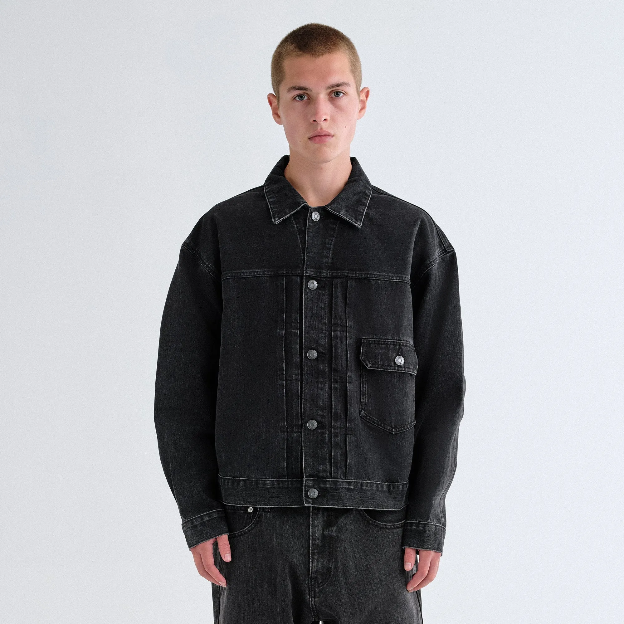 Elegant Styling FlexibleFit Kith Alonzo Denim Jacket - Xavier Wash