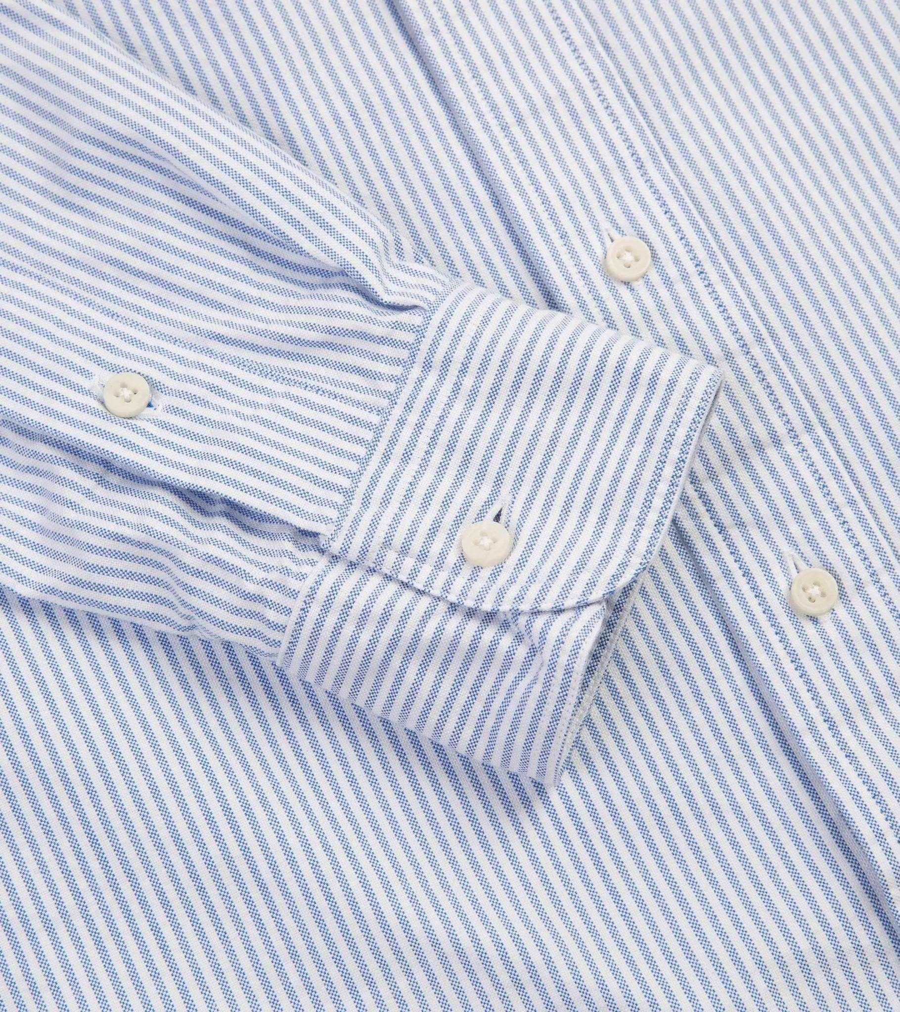 Gitman Vintage Oxford Shirt: Blue Stripe Lounge Wear