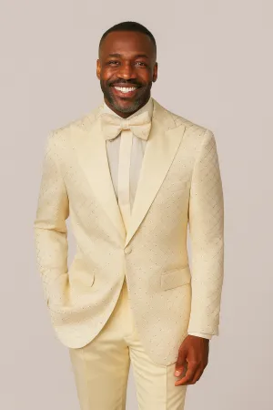 Mazari 9608 Blazer White/Silver Simple Layers All Day Fit