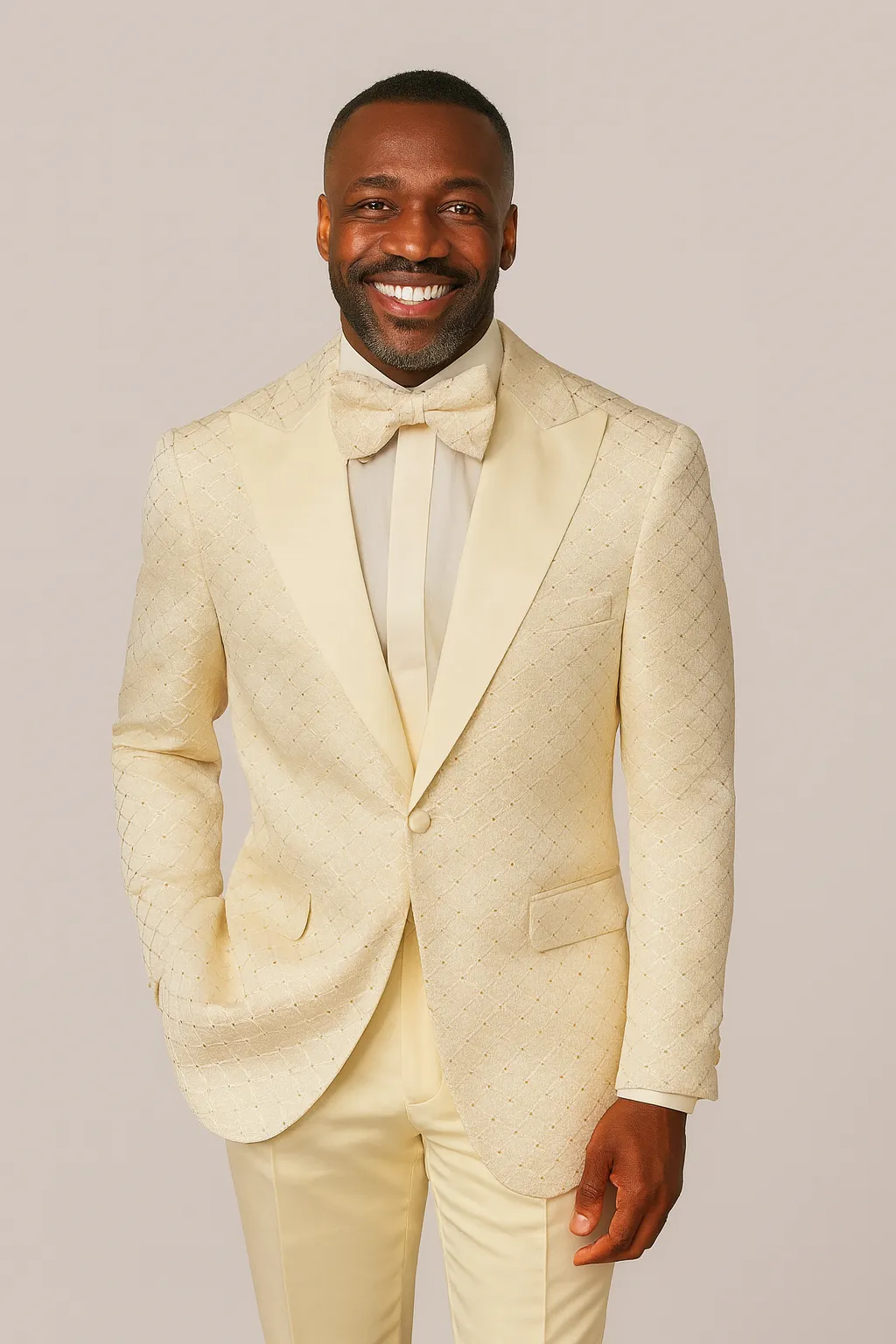 Mazari 9608 Blazer White/Silver Simple Layers All Day Fit