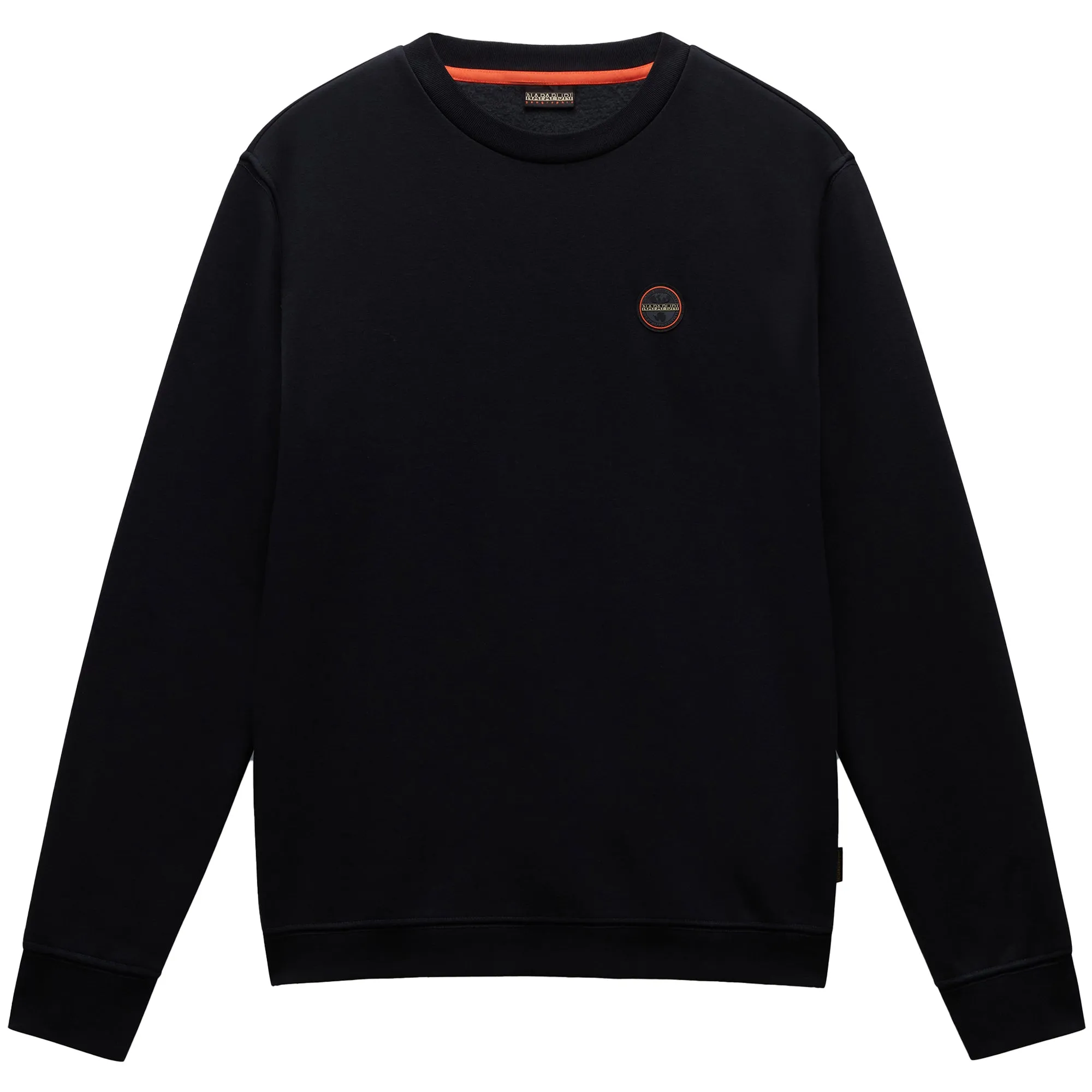Napapijri B-Badge Loopback Crew Sweat ribbon accents jersey