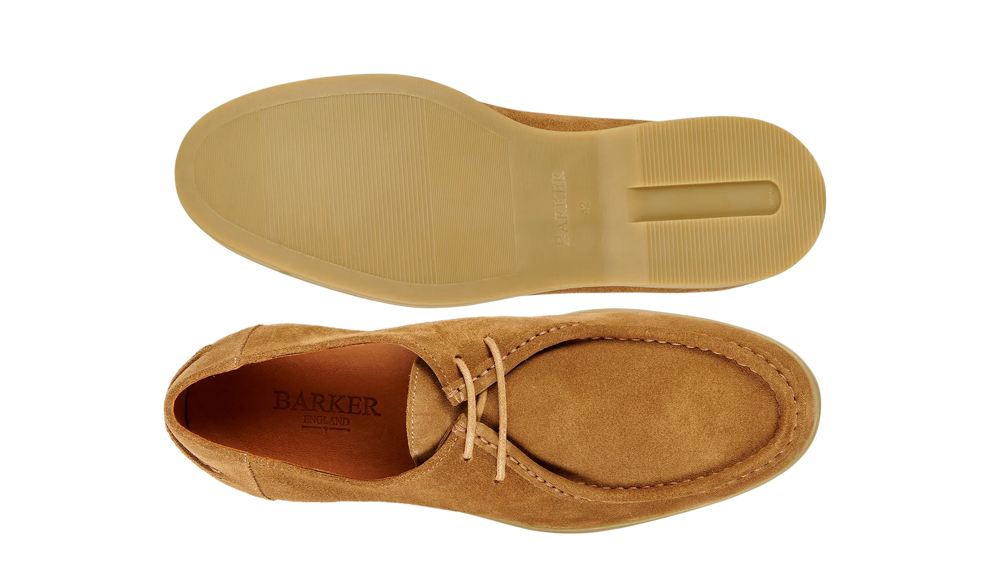 Vigo - Tan Suede Caramel Sole Square Toe