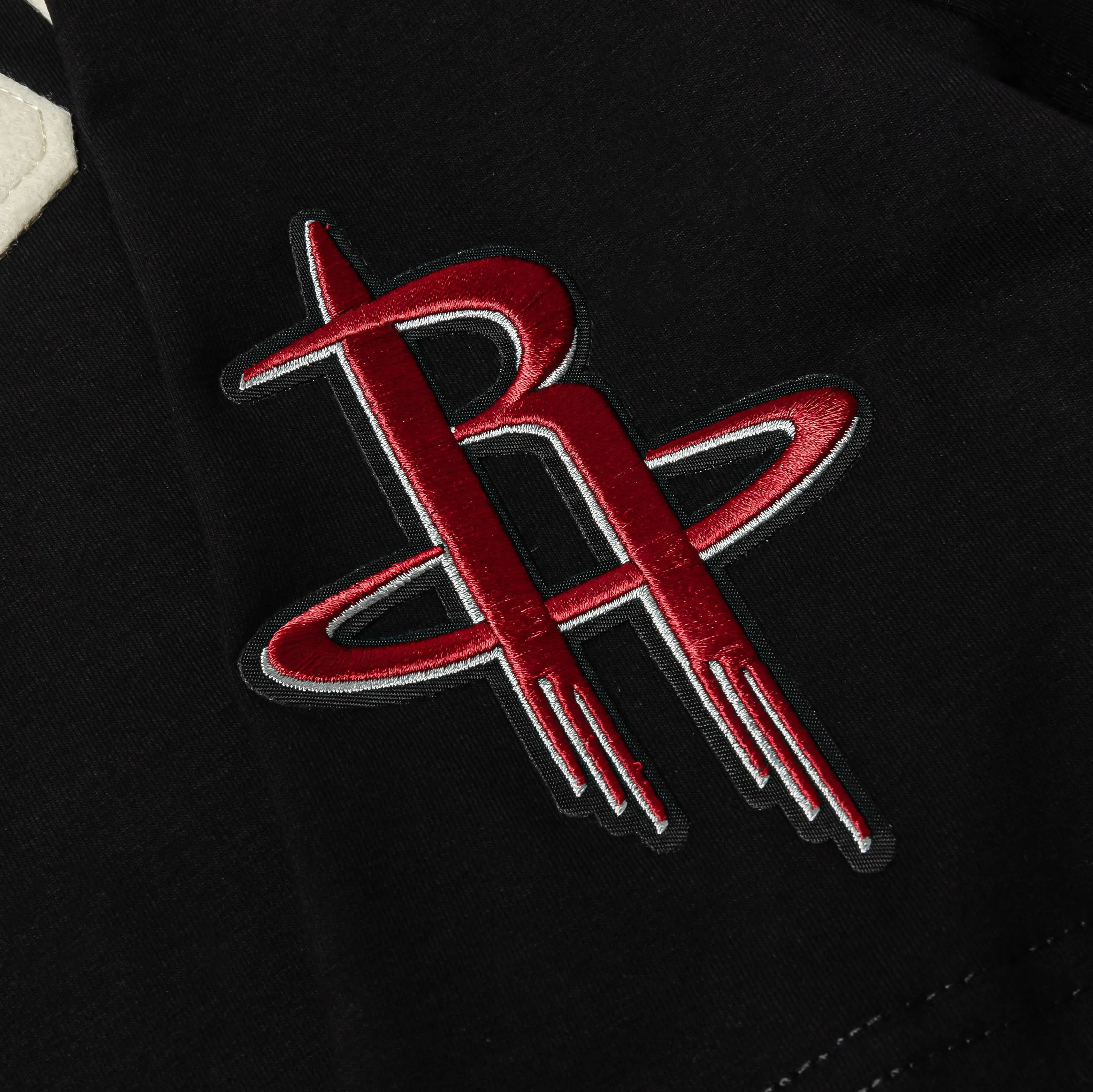 Versatile Layer Quick Slip NBA Houston Rockets Original Mens Short Sleeve Shirt (Black/White)