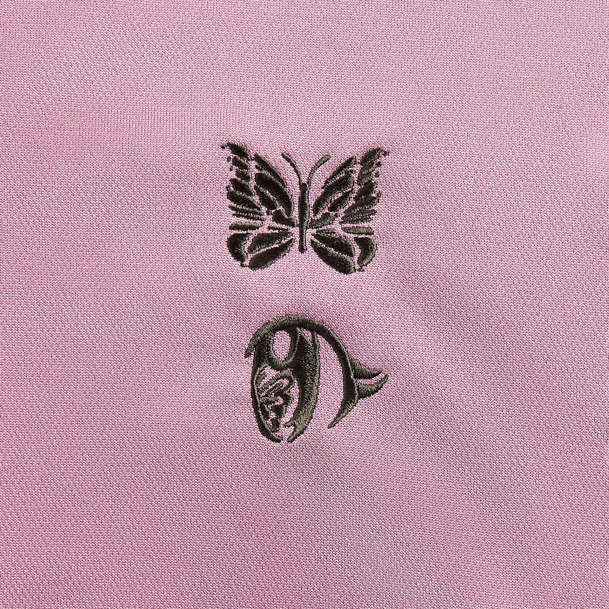 Needles x Kae Tanaka Poly Smooth Track Jacket - Pink Adjustable Cuffs