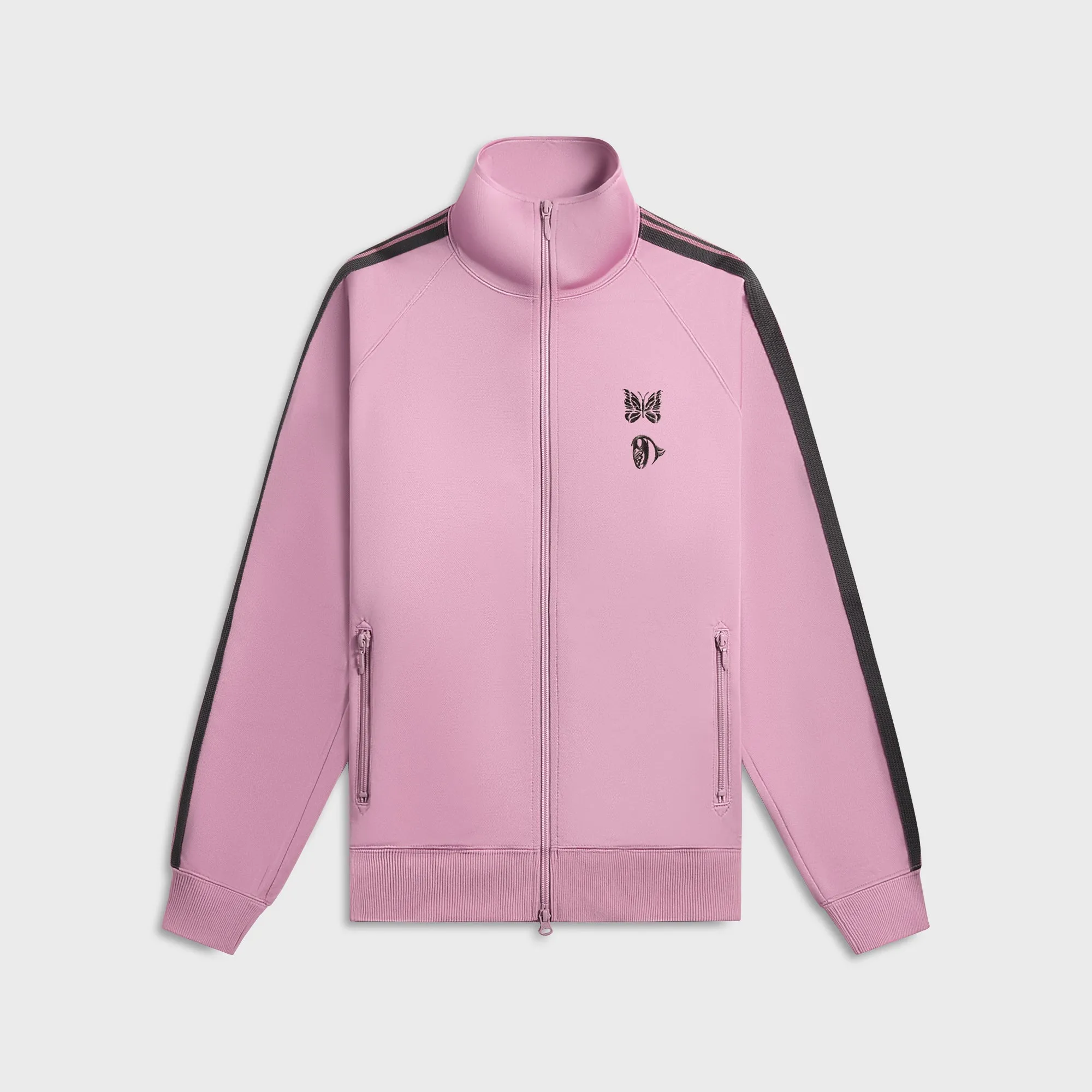 Needles x Kae Tanaka Poly Smooth Track Jacket - Pink Refined Casual