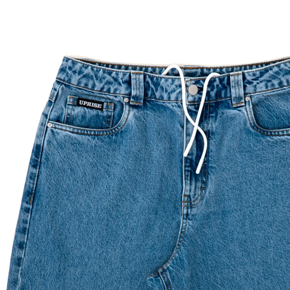 Layer-Friendly Clarendon Baggy Denim (Blue Wash)