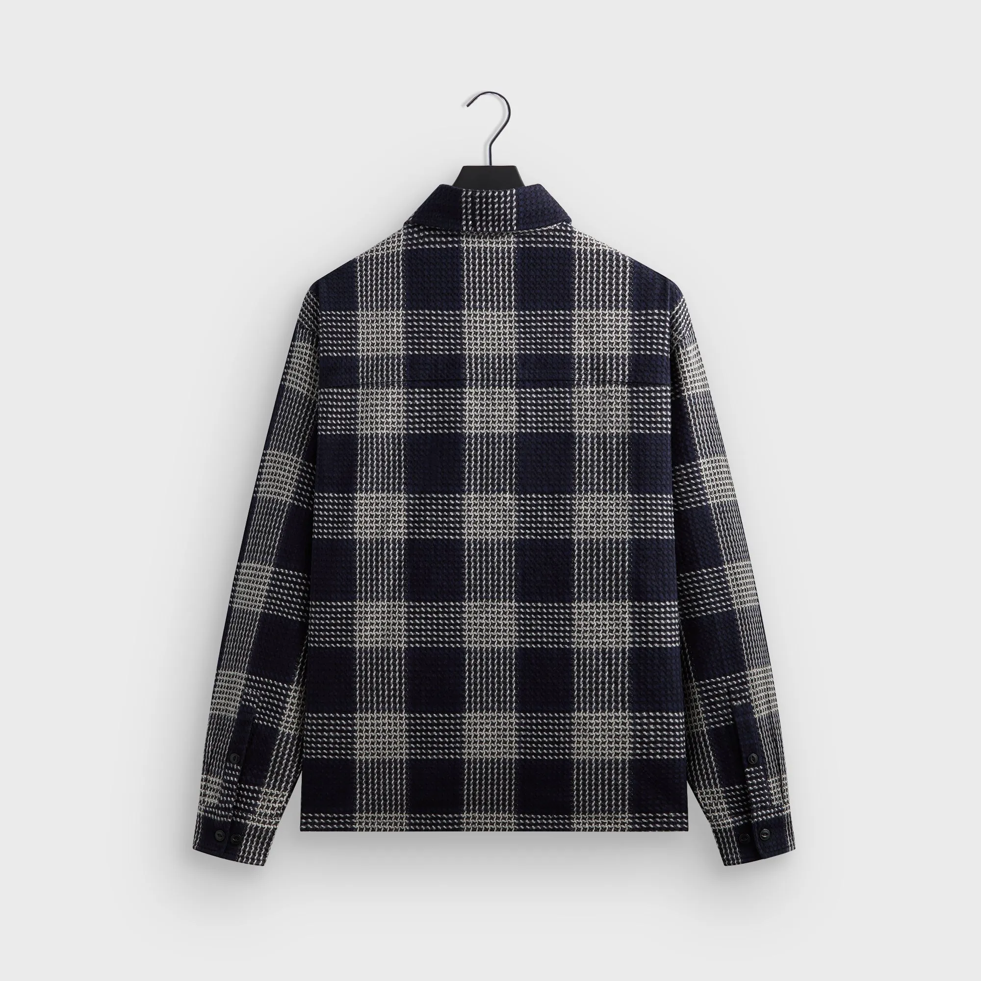 NonIrritatingLining NonIrritatingSeams Kith Textured Plaid Deon Shirt - Nocturnal