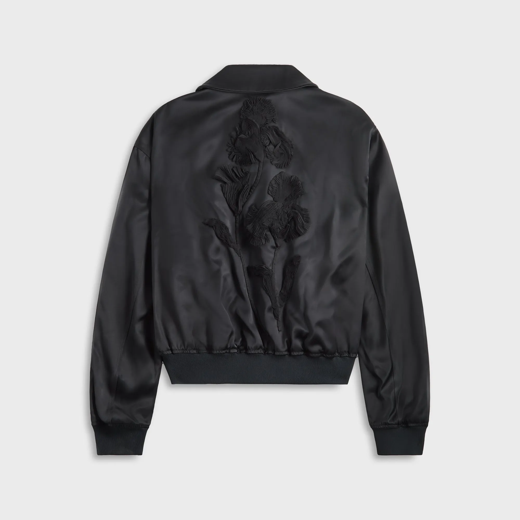 Full Length Zipper Closure Taped Edges Jil Sander Blouson 89 Emb - Black