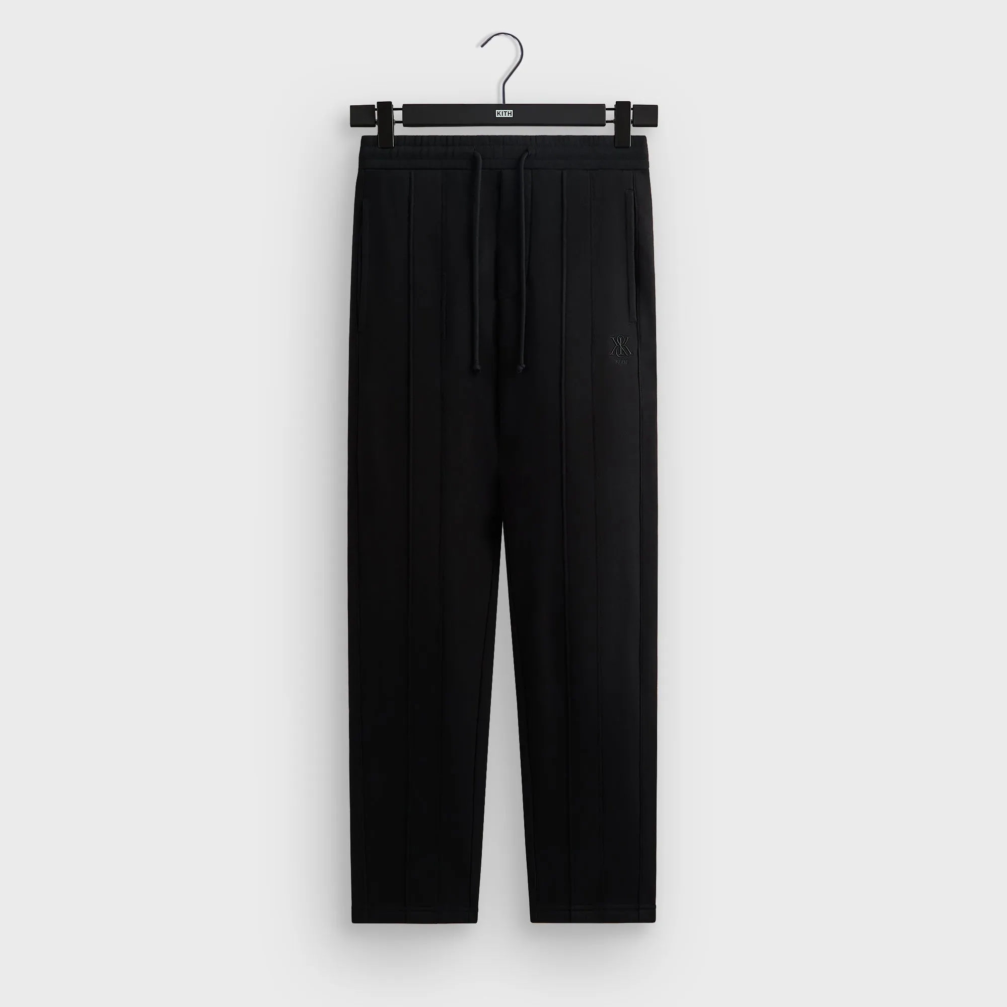 Fit Control Ergonomic Cut Kith Bryson Panelled Sweatpant - Black
