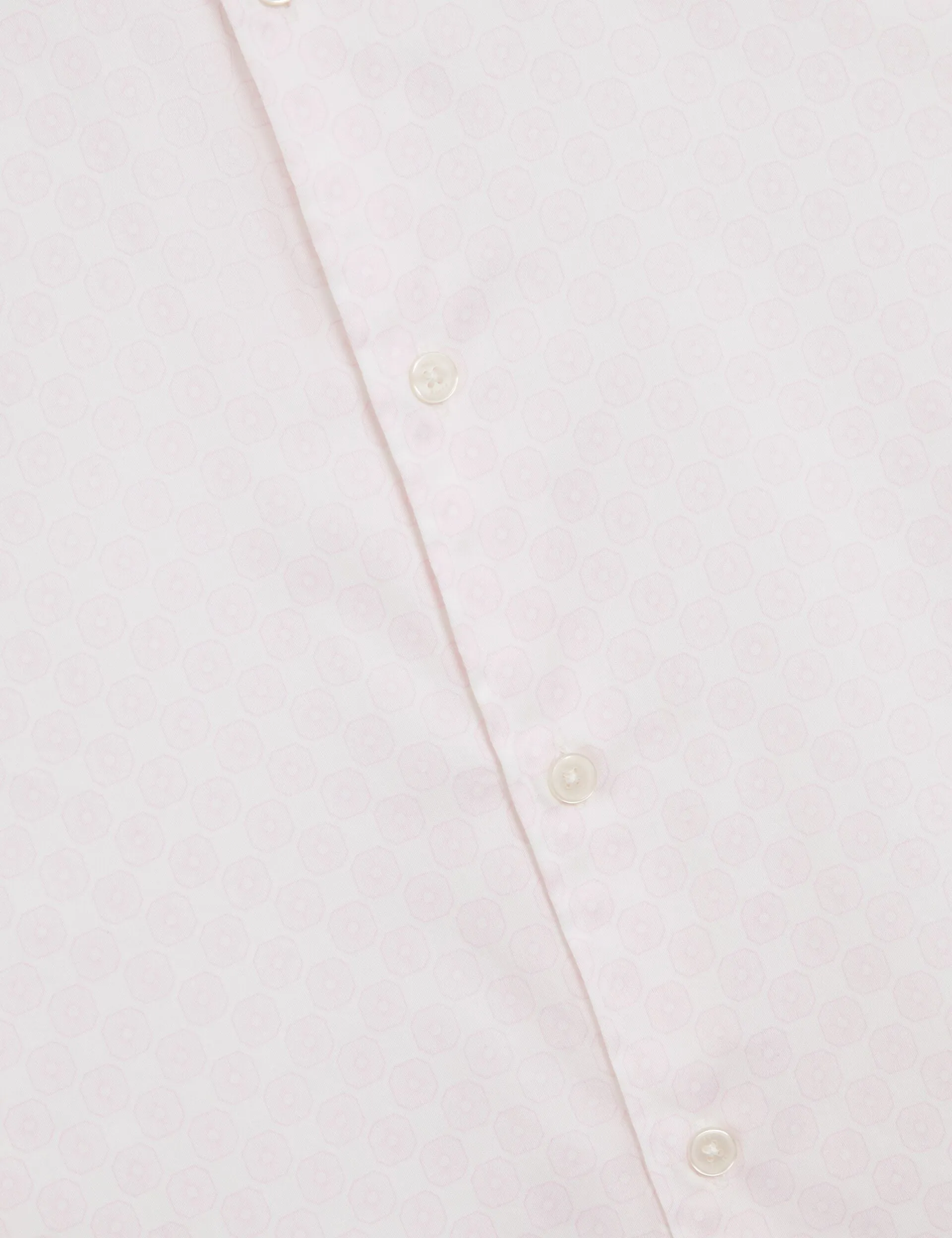 SEFSHO | LT-PINK Vintage Wash Hidden Placket