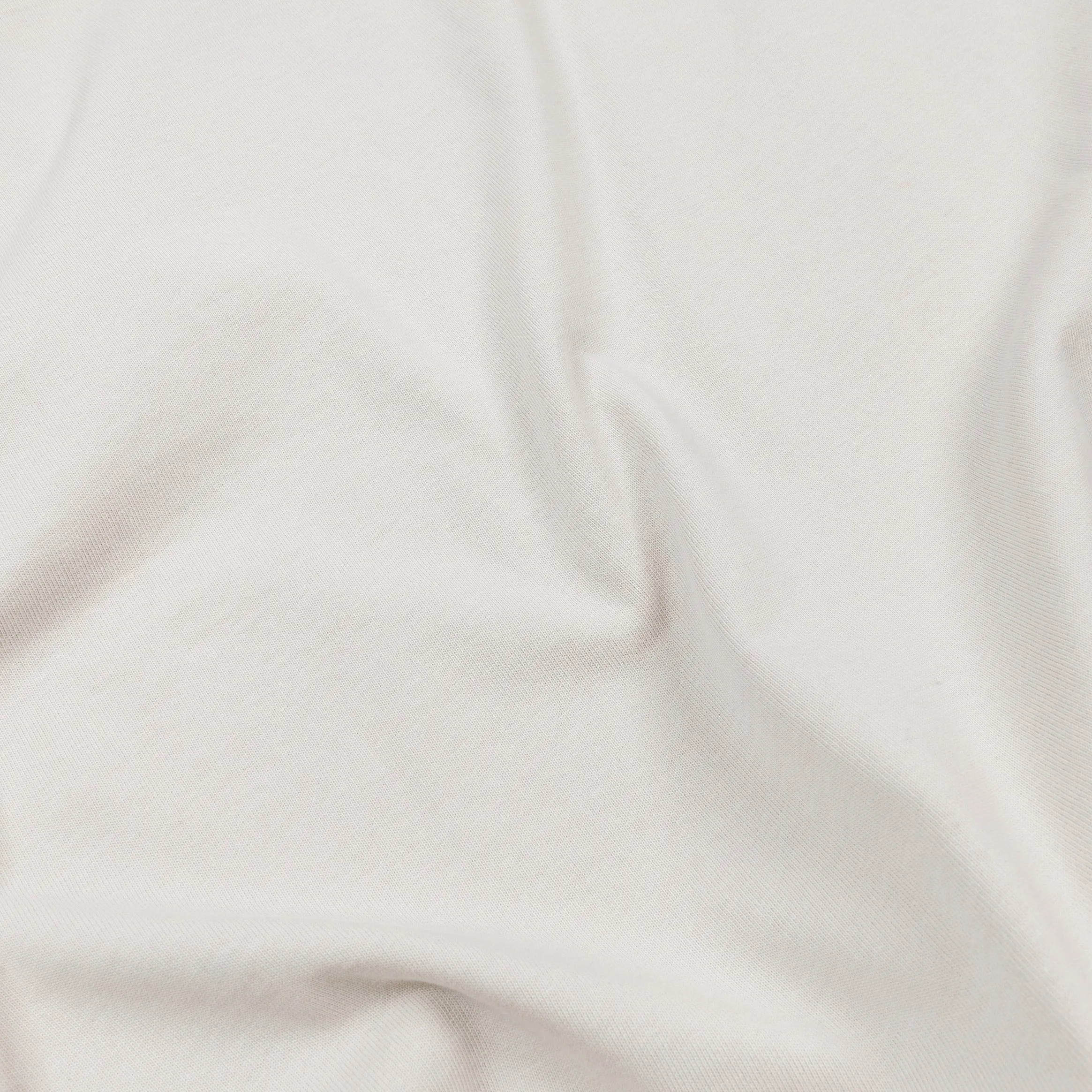 Cropped Tee Mens Short Sleeve Shirt (Stone) Cool Layer Wear Cozy Comfort Look