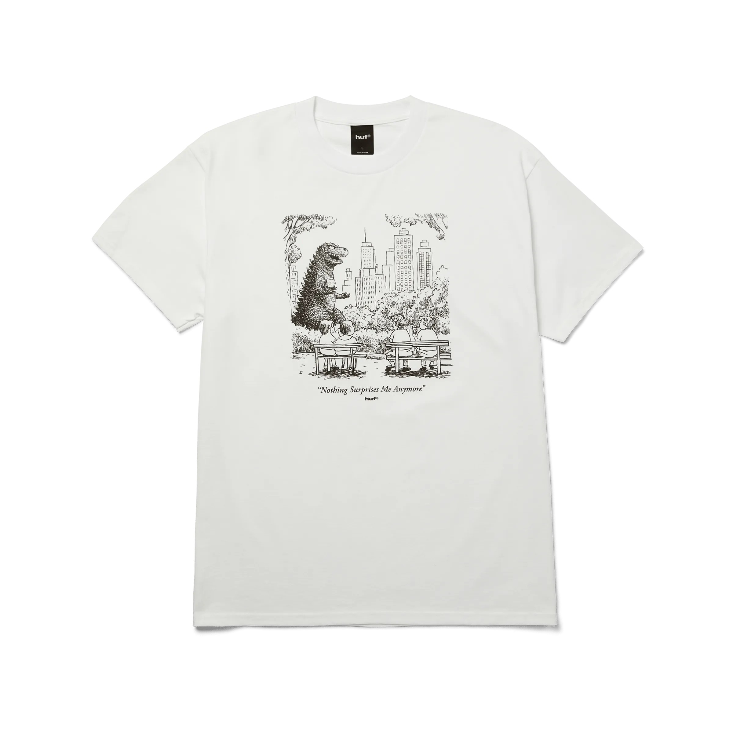 Nothing Surprises Me T-Shirt polo neck Eco Friendly Production