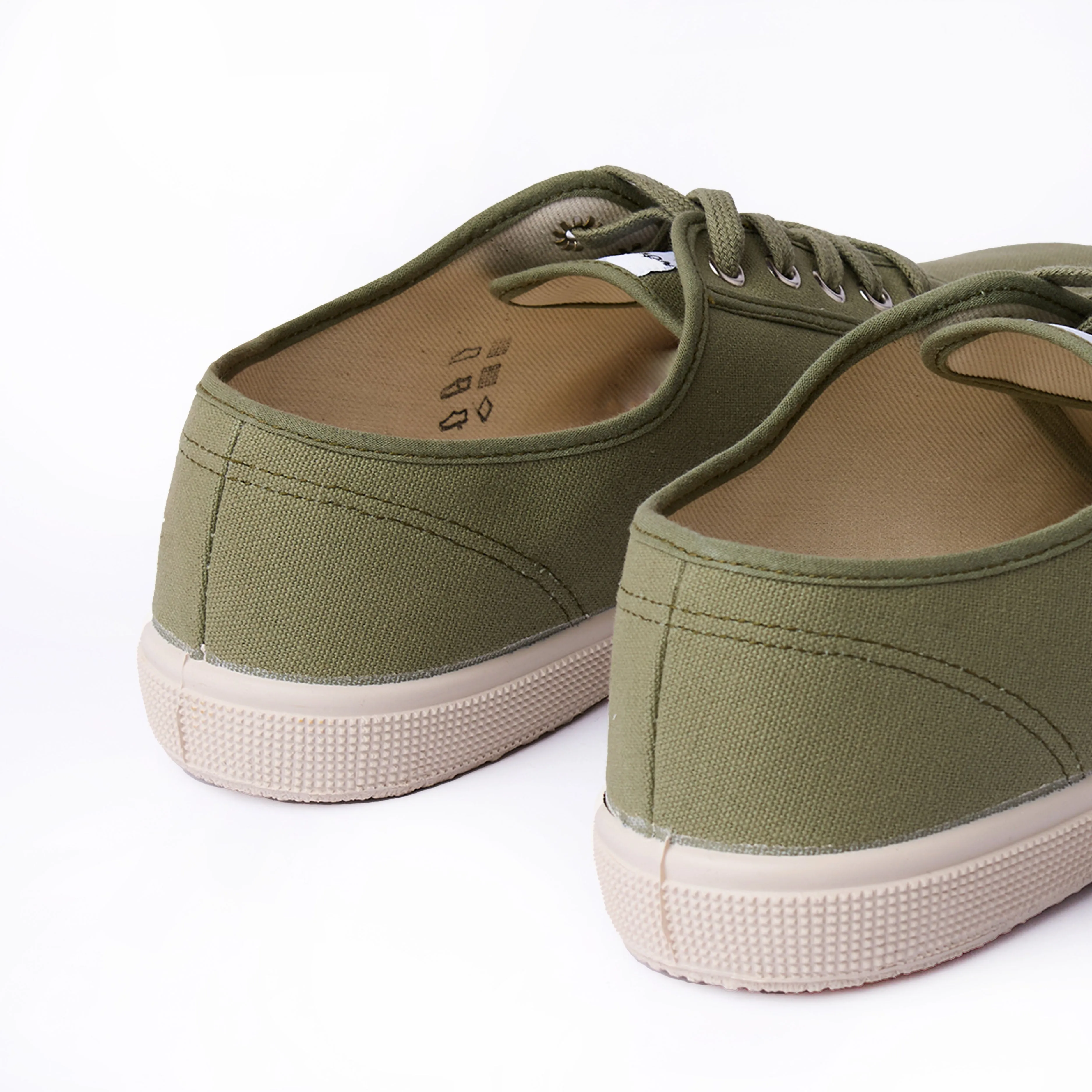 Planet Mood Picnic Easy Novesta Ital Trainer Khaki / Ivory
