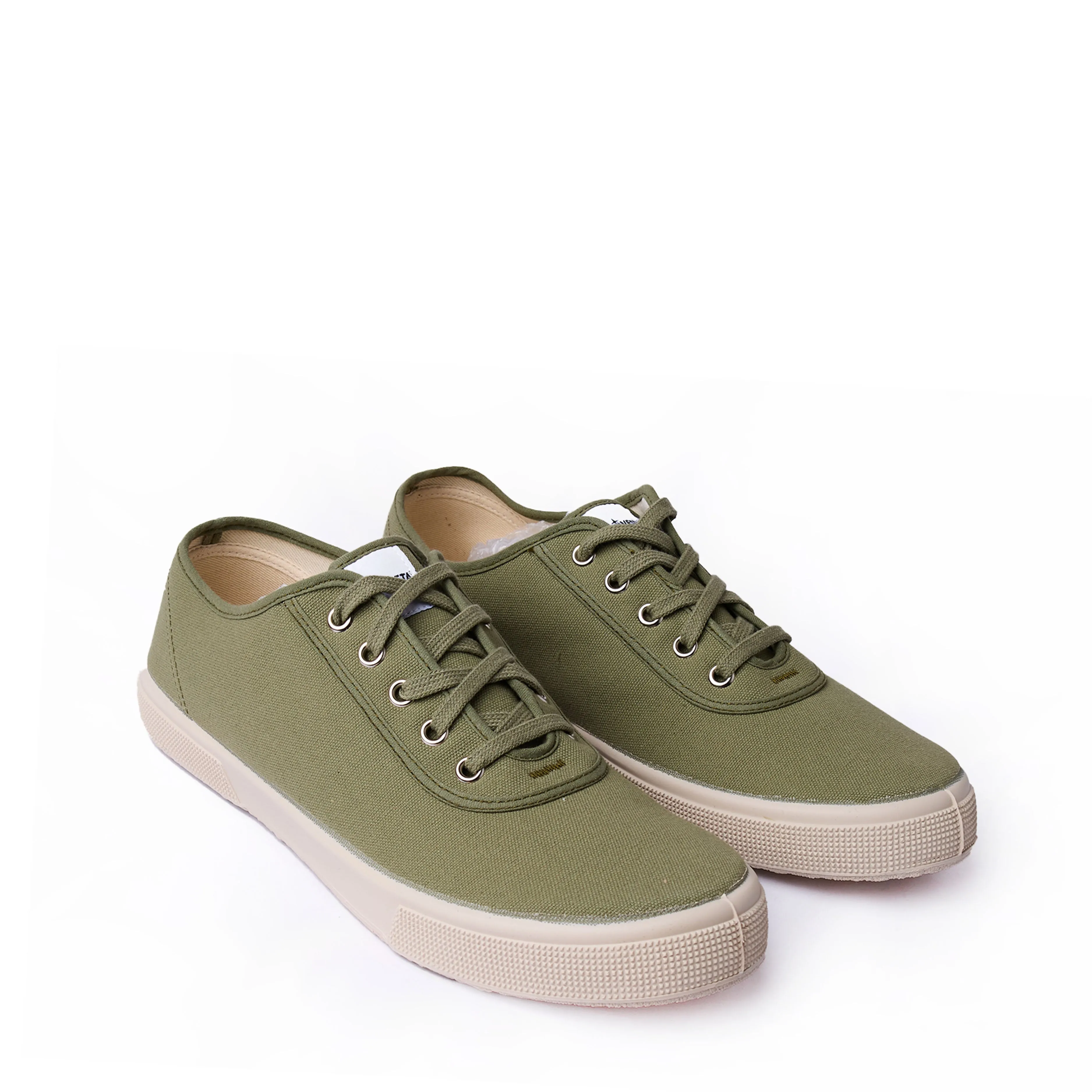 Style Pop ventilation channels Novesta Ital Trainer Khaki / Ivory