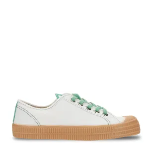 Novesta Star Master Contrast Stitch Trainer White Green Transparent Dry Base Multi Density Foam