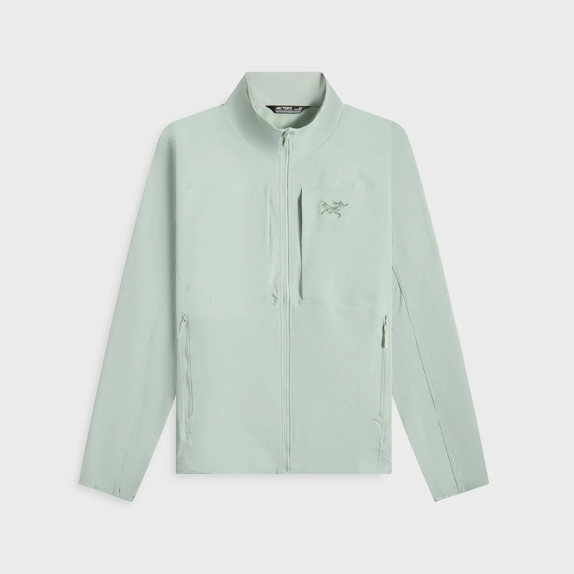 Ergonomic Mobility Cut Arc'teryx Gamma Lightweight Jacket - Stone Green