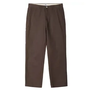 Obey Hardwork Carpenter Pant Dark Brown Light support