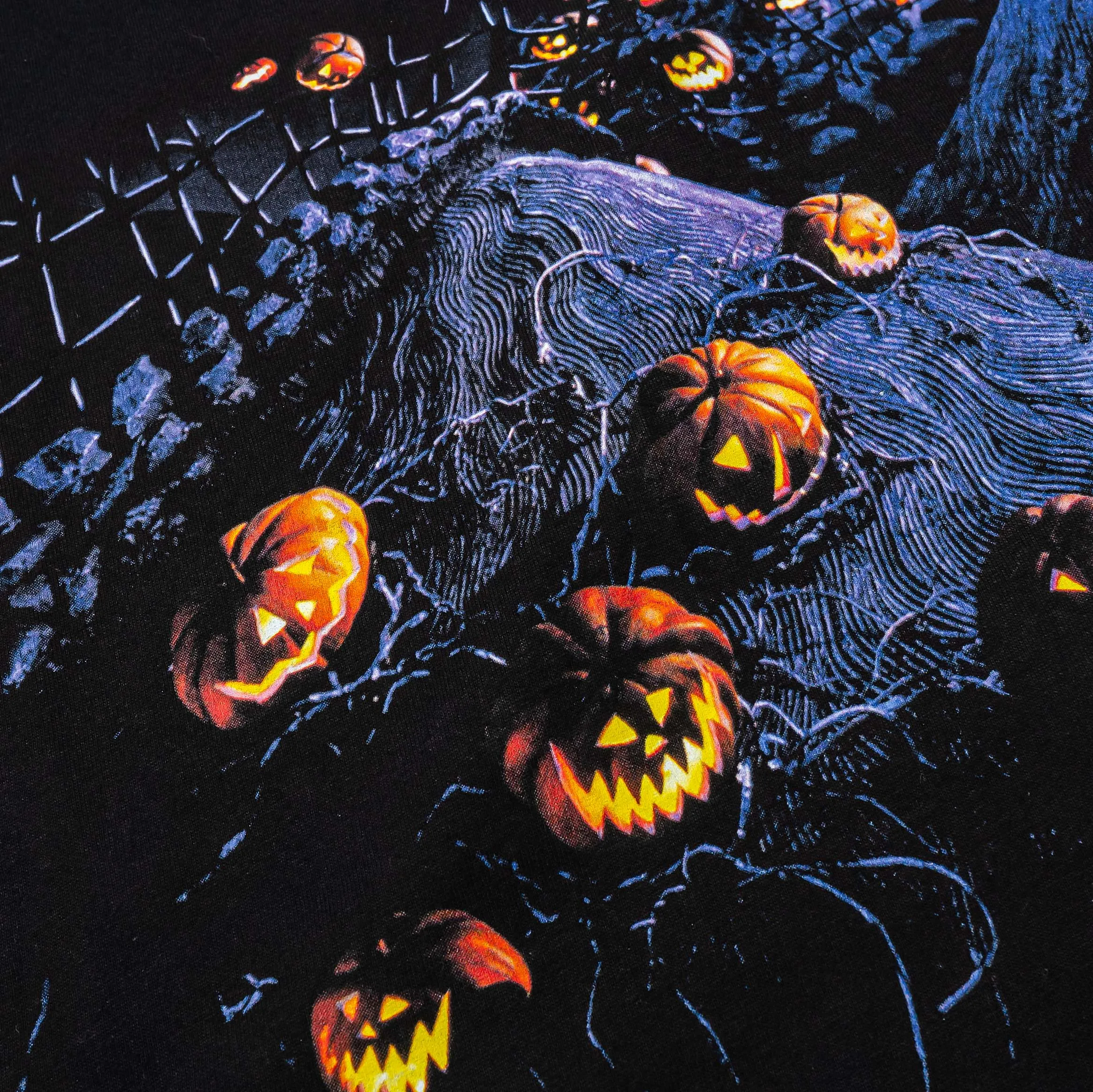 The Nightmare Before Christmas By Shoe Palace Jack Mens Short Sleeve Shirt (Black/Purple) cyber monday