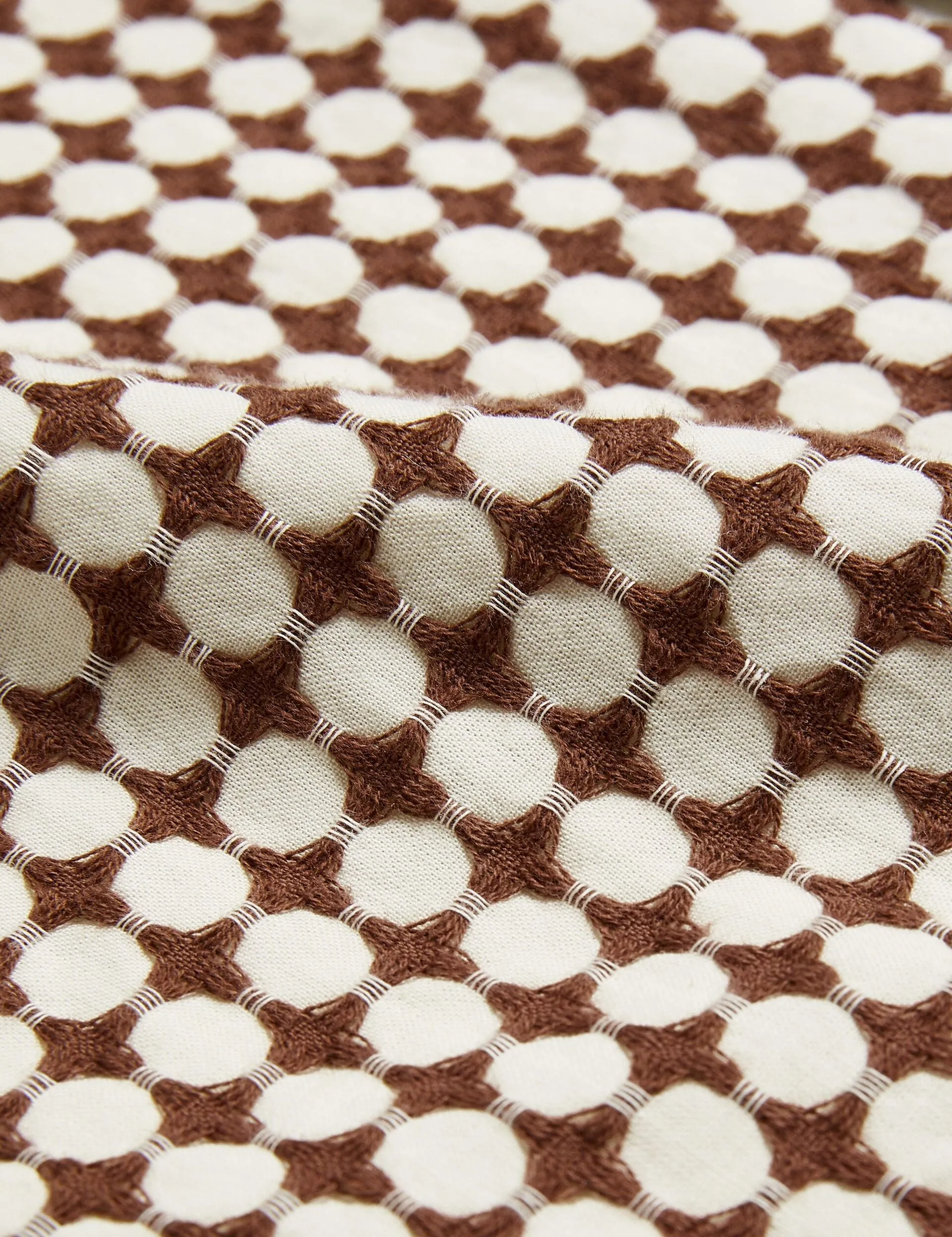 Patterned Texture OISE | BROWN