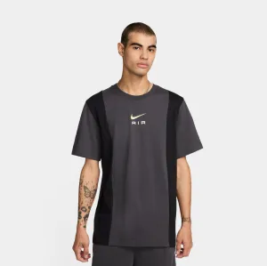 Outdoor Comfort Style Air Fit Mens Short Sleeve Shirt (Black/Grey)