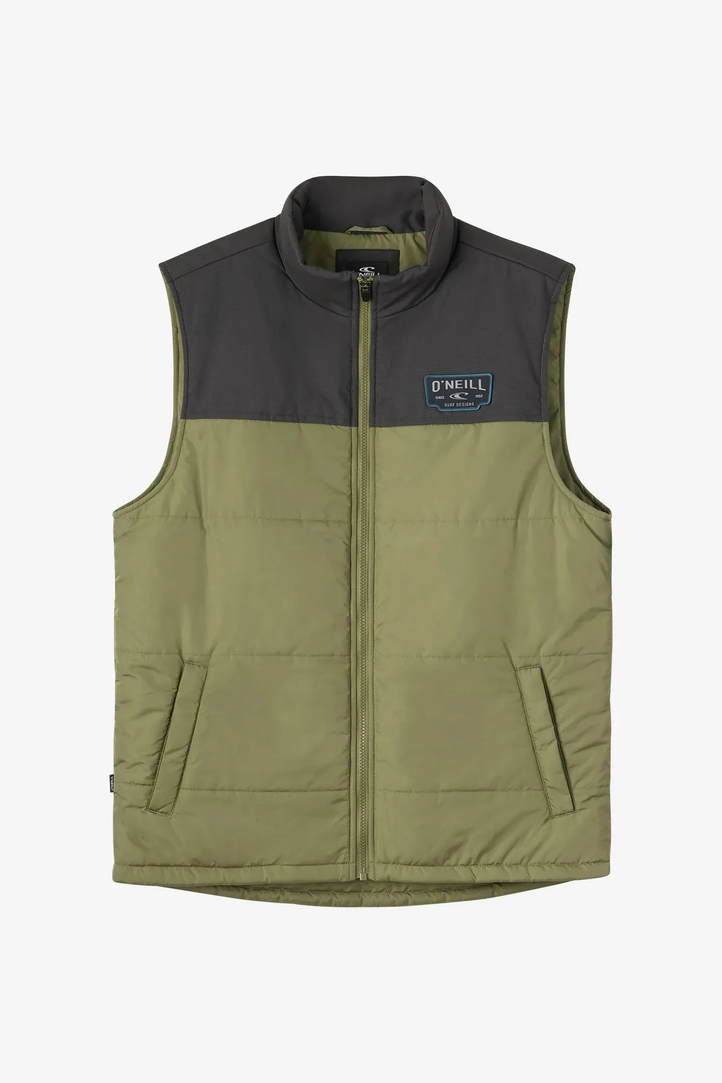 AdjustableHem Oneill Mens Vest Vista Quilted