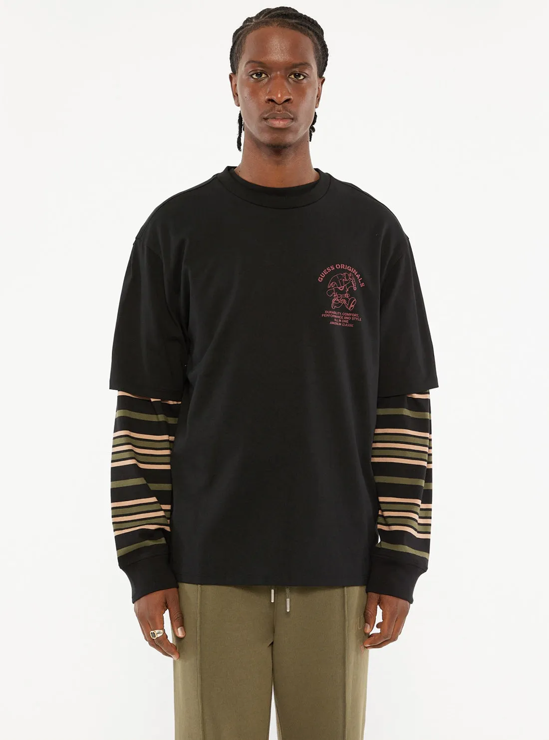 Comfortable texture GUESS Originals Carpenter Shop Tee