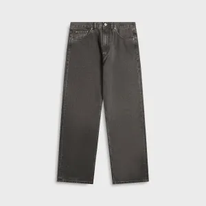 Day Wear Secure Closure System Our Legacy Third Cut Denim - Black Coated Wash