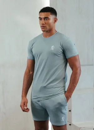 Gym King Fundamental Jersey Tee - Smoke Non Toxic Materials Cold Wash Optimized