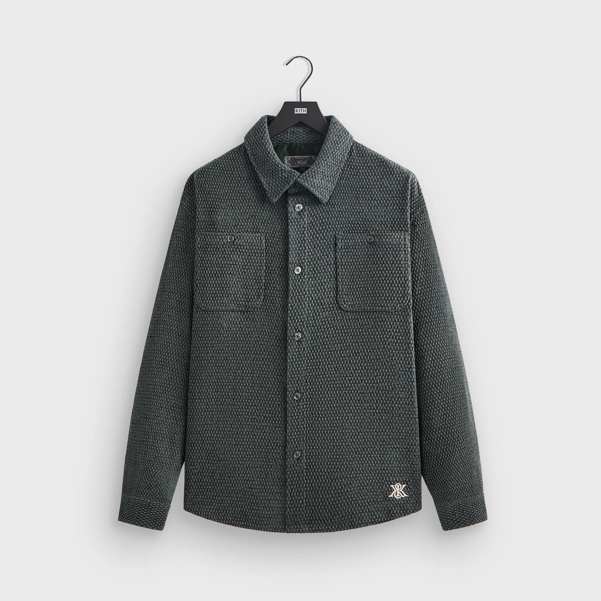 Warmth Retention Technology Kith Chenille Tweed Apollo Shirt - Machine