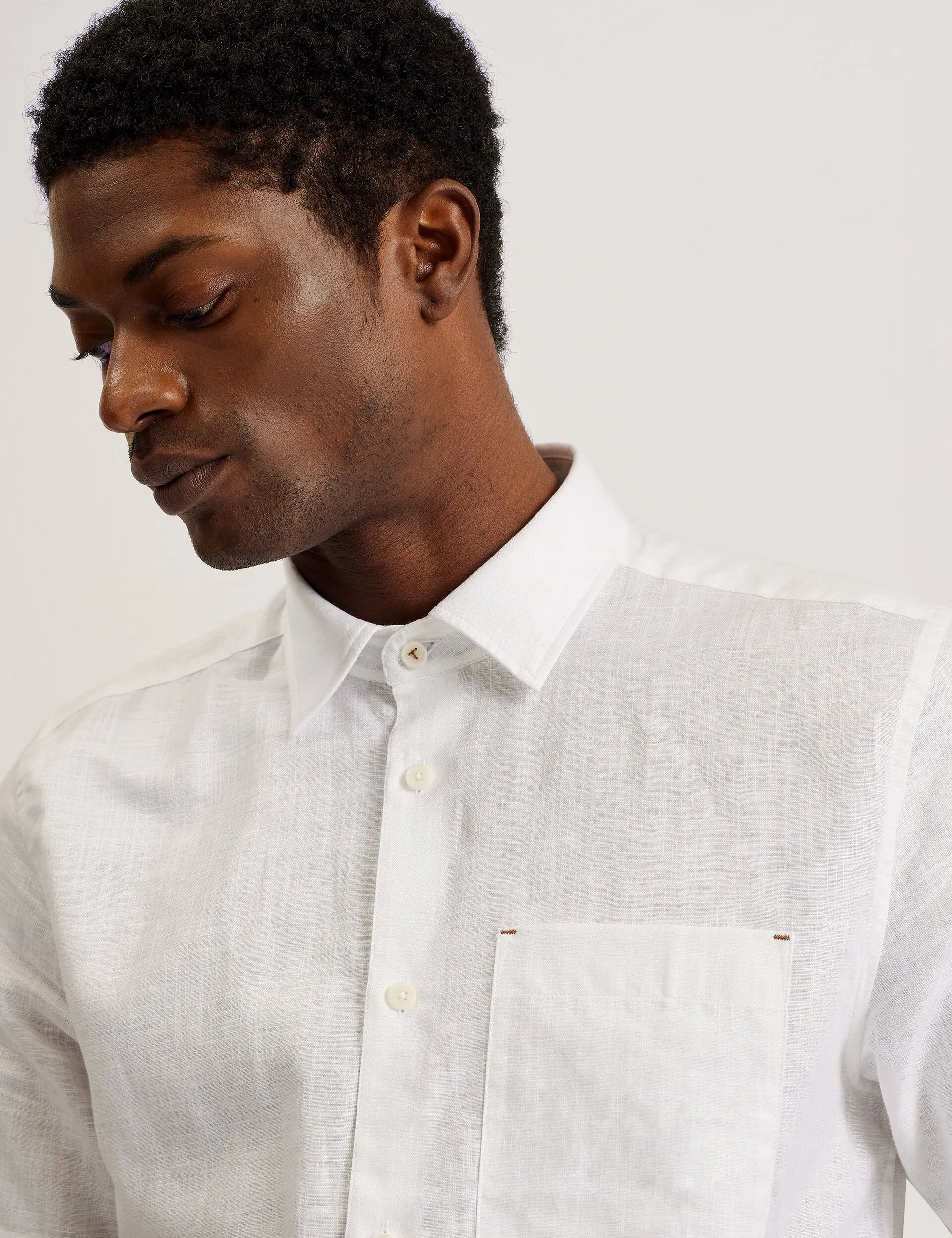 PALOMAS | WHITE Eco-Friendly Fabric