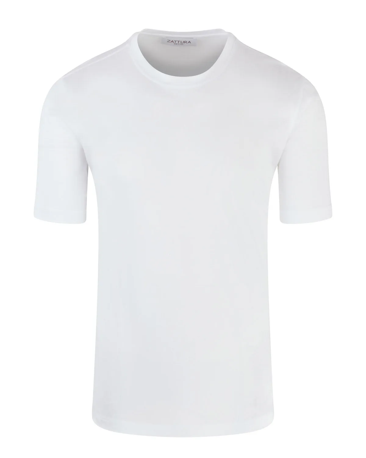 Zattura Short Sleeve Mercerised T-shirt (White) Chill Vibes