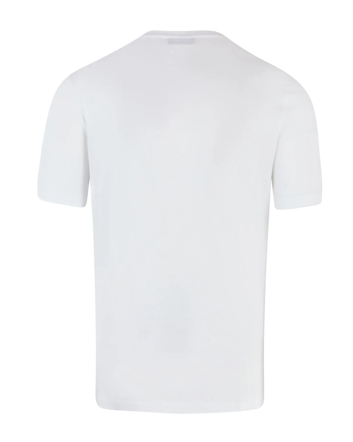 Zattura Short Sleeve Mercerised T-shirt (White) spandex blend Functional Wearable