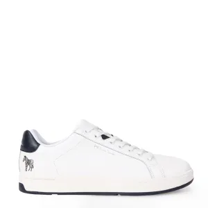 Paul Smith Albany Leather Zebra Trainers White Story Glow
