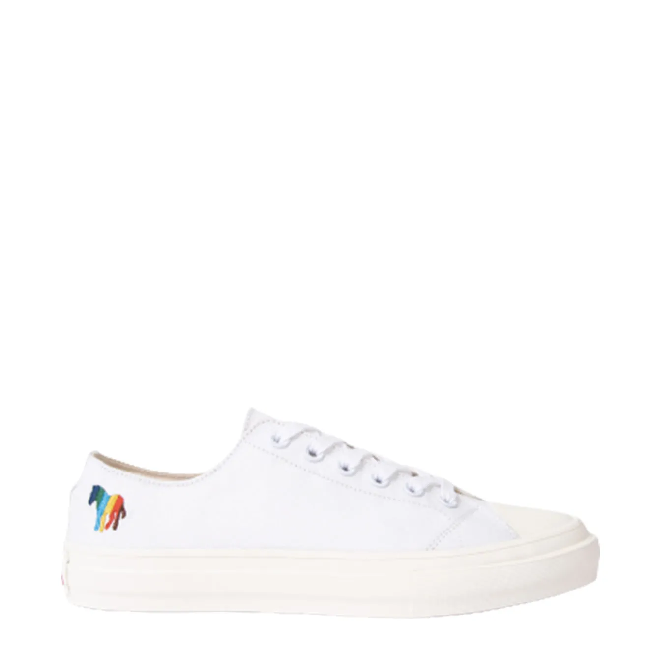 Paul Smith Kinsey Trainer White Festival Vibe Fire Red