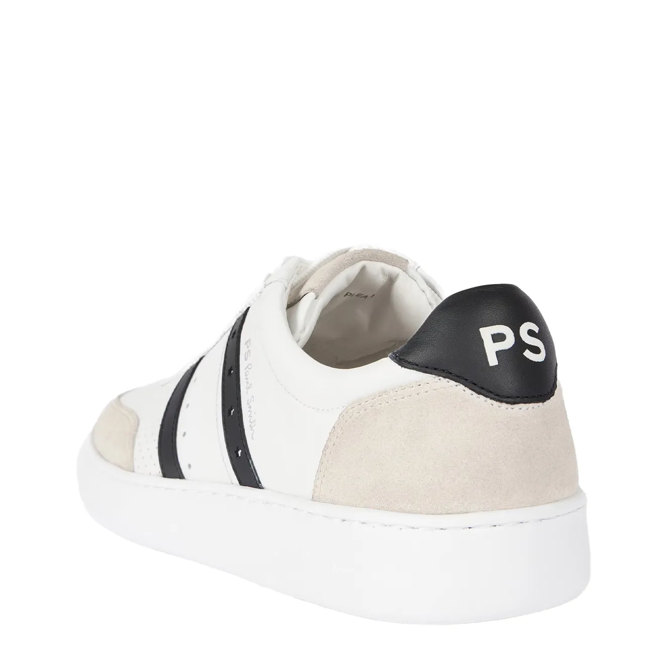 Breathable Textile Lining Best Seller Paul Smith Leather Birch Trainers White