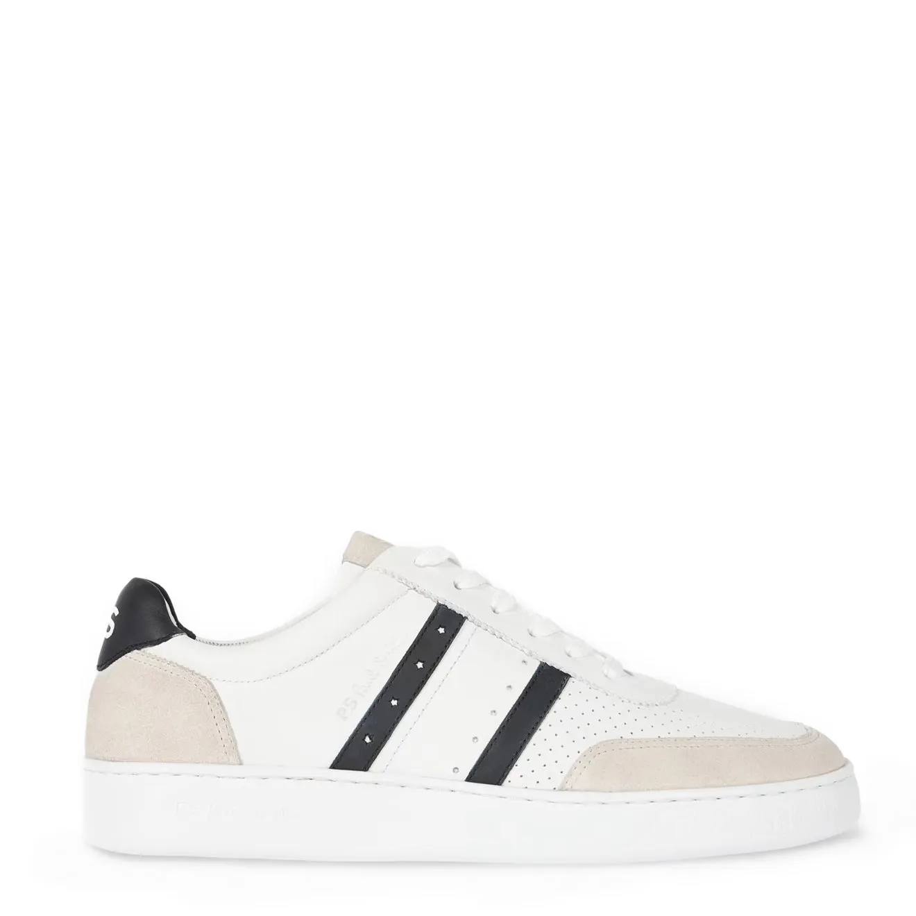 Impact Dispersion System Paul Smith Leather Birch Trainers White