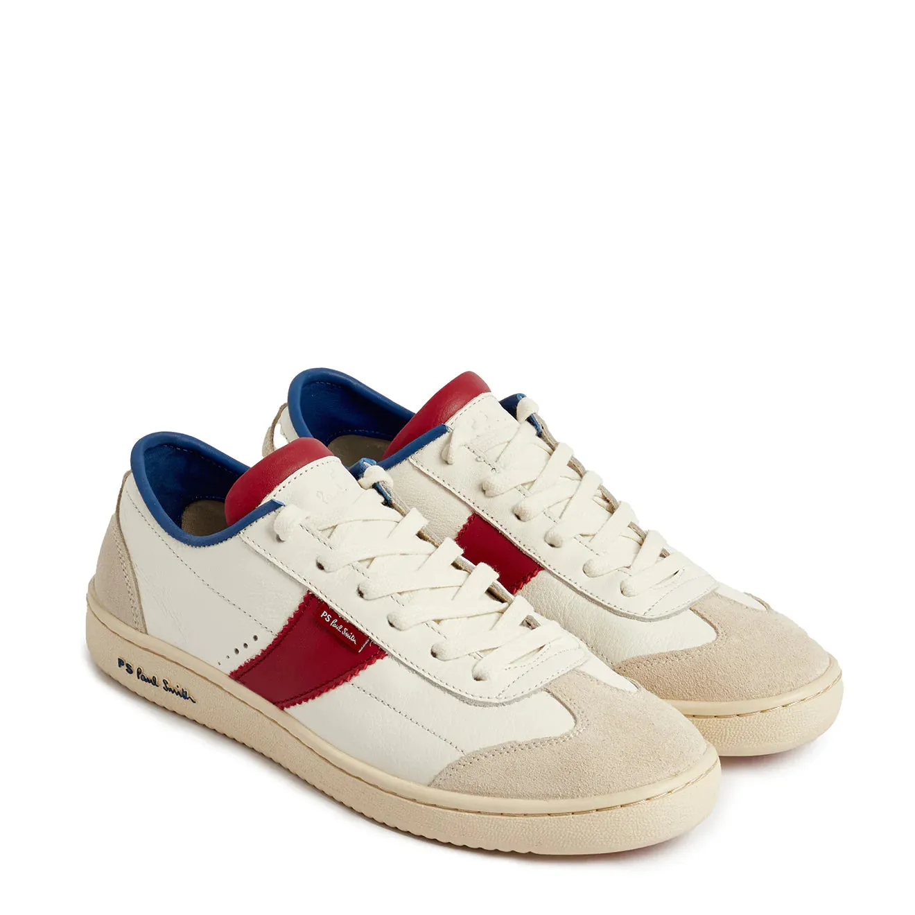 Paul Smith Muller Trainer White Suede Soft